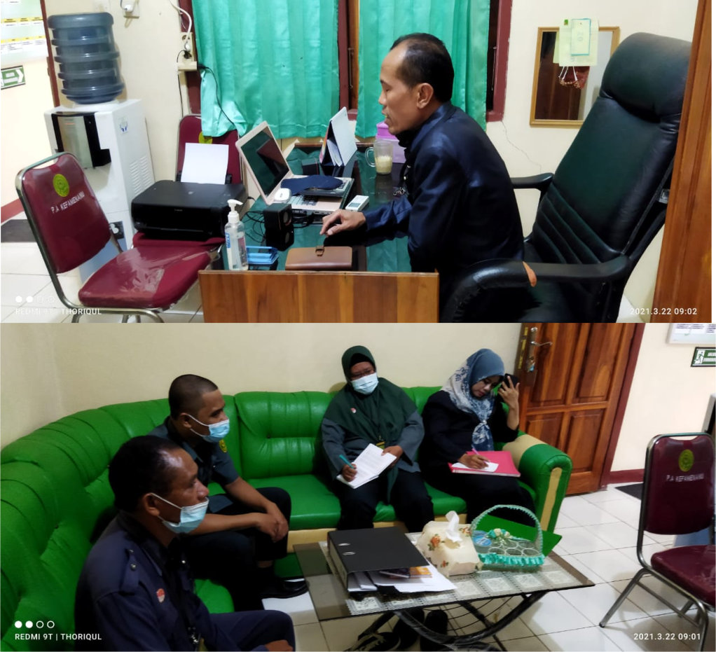 Rapat Kesekratriatan 22 03 21