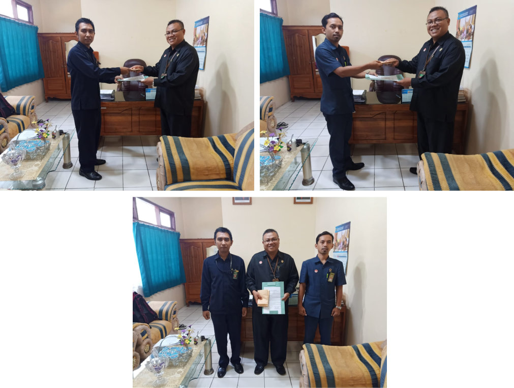 Serah Terima Bendahara PTWP