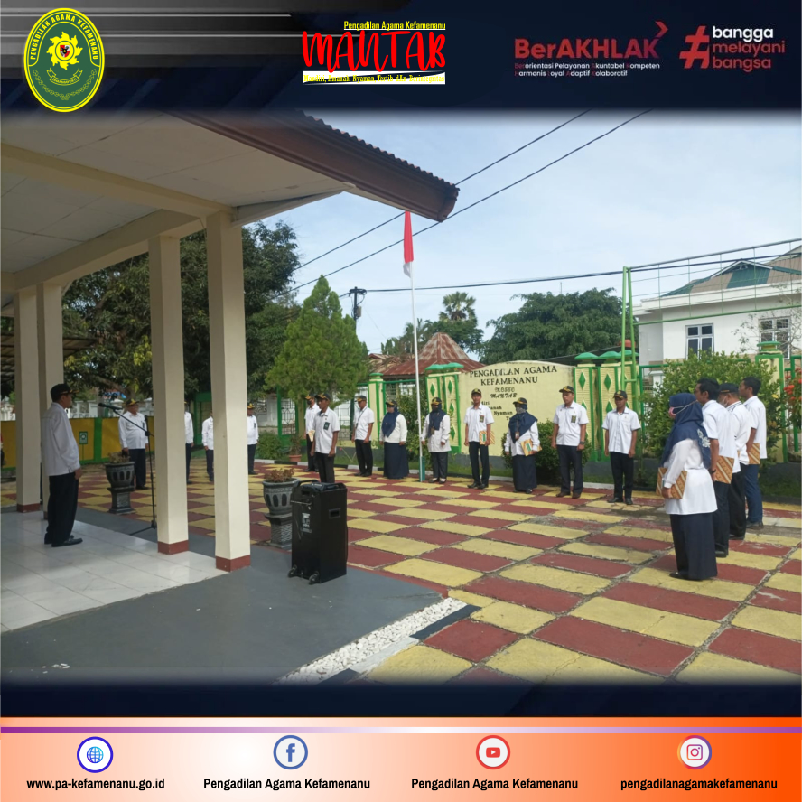 31 10 22 apel senin pagi
