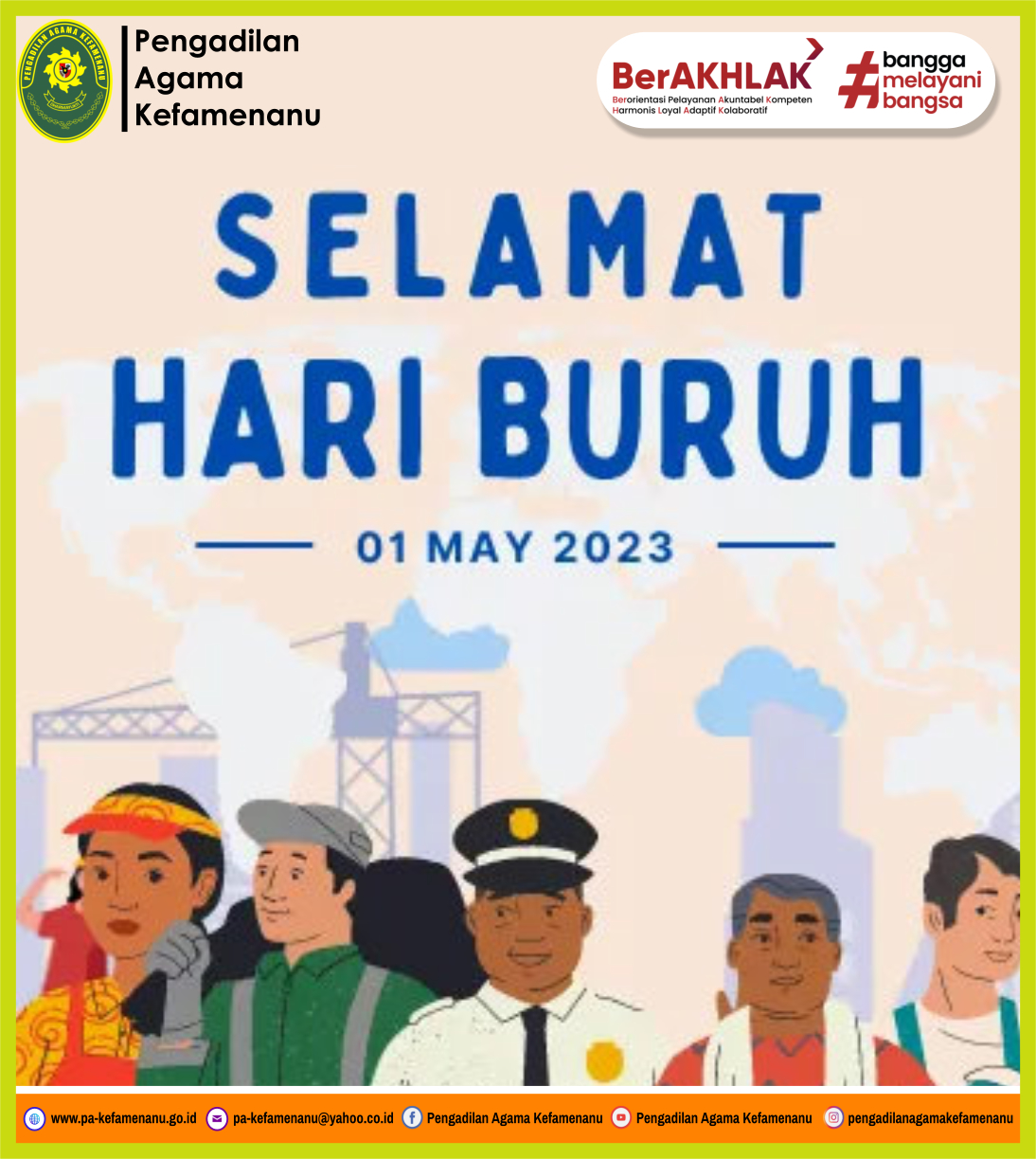 Selamat Hari Buruh Internasional 2023